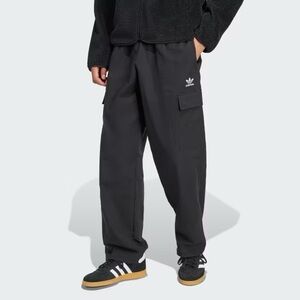 NEW ADIDAS Men’s Trefoil Essentials Woven- Black (size Small)